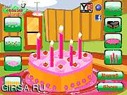 Флеш игра онлайн Большой декор торта / Big Cake Decor