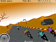 Флеш игра онлайн Гонки На Велосипеде  / Bike Race