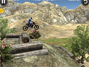 Флеш игра онлайн Испытания Мотоцикла: Внедорожный / Bike Trials: Offroad