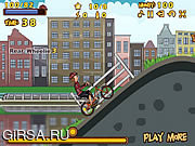 Флеш игра онлайн Езда на велосипеде в Амстердаме / Biking in Amsterdam