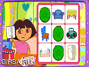 Флеш игра онлайн Даша и бинго / Bingo with Dora