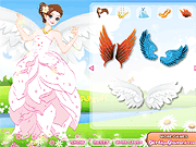 Флеш игра онлайн Птица Принцессы Платье Вверх / Bird Princess Dress Up