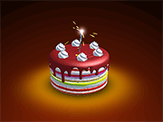 Флеш игра онлайн День Рождения Торт