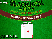 Флеш игра онлайн BlackJack