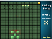 Флеш игра онлайн Мерцающие коробочки / Blinking Blocks 