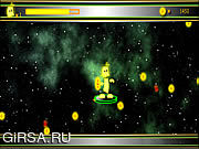 Флеш игра онлайн Блочный в космосе