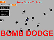 Флеш игра онлайн Бомбы Увернуться / Bomb Dodge
