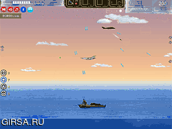 Флеш игра онлайн Бомбардировщик на войне 2