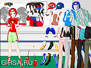 Флеш игра онлайн Boxing Dress Up