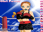 Флеш игра онлайн Boxer Girl