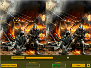 Флеш игра онлайн Смелые солдаты / Brave Soldiers Difference 