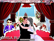 Флеш игра онлайн Поцелуи-люкс / Bridal Kissing 