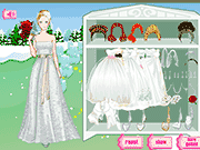 Флеш игра онлайн Невеста в саду одеваются / Bride at the Garden Dressup
