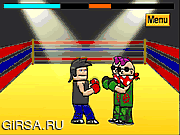 Флеш игра онлайн Крутой бокс / Brutal Battle Boxing