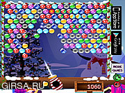 Флеш игра онлайн Пузырь Шутер Рождество / Bubble Shooter Christmas
