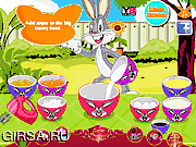 Флеш игра онлайн Багз Банни. Морковный пирог / Bugs Bunny Carrot Cakes