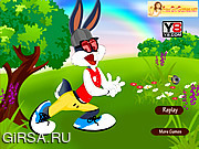 Флеш игра онлайн Жучек Банни / Bugs Bunny Dressup Game 