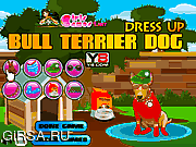 Флеш игра онлайн Наряд для Бультерьера / Bull Terrier Dog 