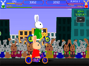 Флеш игра онлайн Bunny Bloony 3 Racing