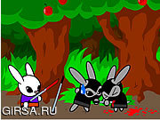 Флеш игра онлайн Банни Убьет / Bunny Kill