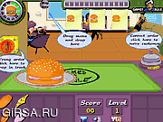 Флеш игра онлайн Бюргер на заказ! / Burger Bash Up