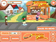 Флеш игра онлайн Королева Burger / Burger Queen