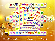 Флеш игра онлайн Бабочка. Маджонг / Butterfly Mahjong