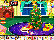Флеш игра онлайн C. A. Амур Рождество Декор Комнаты