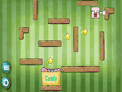 Флеш игра онлайн Конфетная свинка / Candy Pig