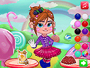 Флеш игра онлайн Кэндиленд Одеваются / Candyland Dress Up