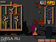 Флеш игра онлайн Cannon Basketball Fun