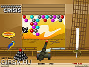 Флеш игра онлайн Кризис пушечного ядра / Cannonball Crisis