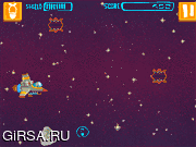 Флеш игра онлайн Капитан Роджерс пояс астероидов Сириуса / Captain Rogers Asteroid Belt of Sirius