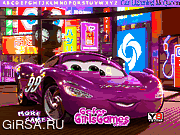 Флеш игра онлайн Машина Гран При / Car Lightning McQueen Hidden Alphabets 