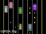 Флеш игра онлайн Гонка на автомобилях 2 / Car Race 2
