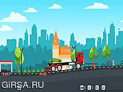Флеш игра онлайн Автомобильный транспортер / Car Transporter