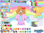 Флеш игра онлайн Медведи внимательности одевают вверх / Care Bears Dress Up