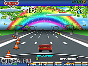 Флеш игра онлайн Машины на дорогах 2