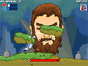 Флеш игра онлайн Замок рушится борода
