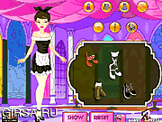 Флеш игра онлайн Наряд для принцессы / Castle Maid Dress Up 