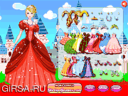 Флеш игра онлайн Наряд для принцессы / Castle Princess Dress Up