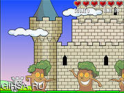 Флеш игра онлайн Замок Кошки / Castle Cat