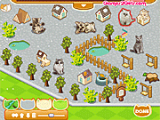 Флеш игра онлайн Деревня Кошки / Cat Village