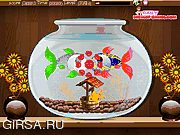 Флеш игра онлайн Целующиеся рыбки
