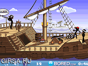 Флеш игра онлайн Пиратский корабль на связи