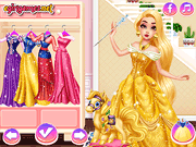Флеш игра онлайн Играть Знаменитости Принцессы / Celebrities Playing Princesses