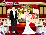 Флеш игра онлайн Наряд для звездной свадьбы / Celebrity Wedding Dressup 