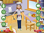 Флеш игра онлайн Шеф-Повар Девушки Одеваются / Chef Girl Dressup