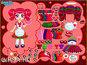 Флеш игра онлайн Cherry Soda Dress Up