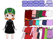 Флеш игра онлайн Дигимон Чиби Платье Вверх / Chibi Digimon Dress Up